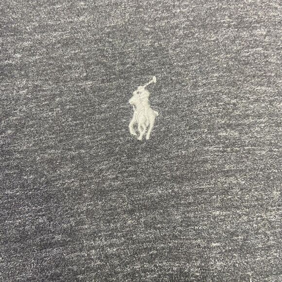 Polo Ralph Lauren Black Shirt Mens V Neck Short Sleeve Embroidered Size L - Picture 8 of 10